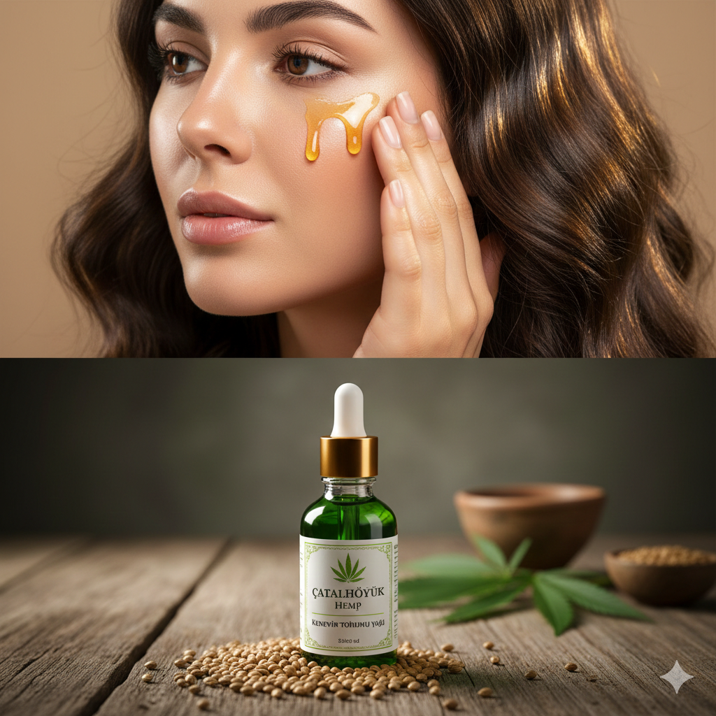 Cildiniz ve Saçlarınız İçin Doğanın Mucizesi: Çatalhöyük Hemp Kenevir Yağı'nın Güzellik Sırları - Çatalhöyük Tarım